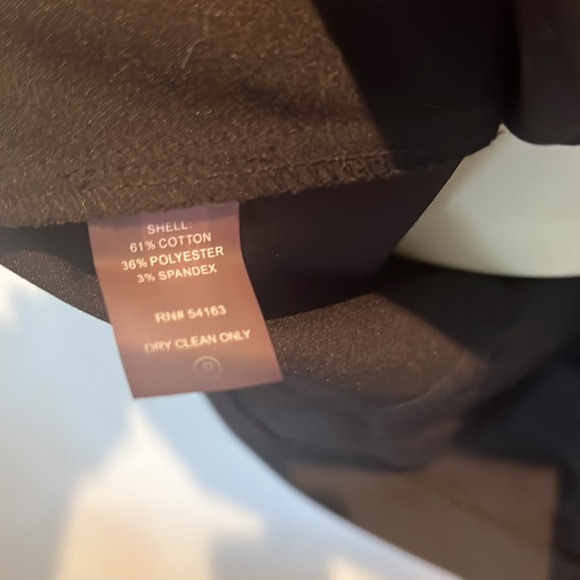 Calvin Klein Black Button Up Dress sz 2 - Picture 5 of 5